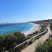 Facing north along foothpath to Prevelly Beach