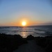 Sun setting over Gnarbup Beach